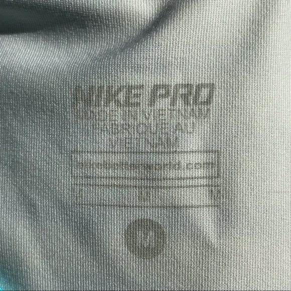 Nike Pro Dri-Fit Lime Green/Turquoise Blue Performance Shorts Size S-M - Picture 15 of 16